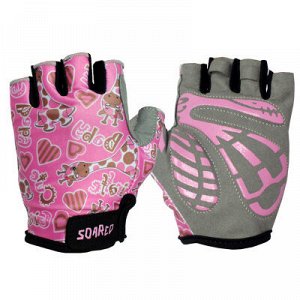 Детские велосипедные перчатки Soared. розовый