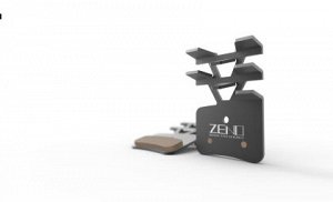 Тормозные колодки ZENO SBD-002 с радиатором для дисковых тормозов. металл