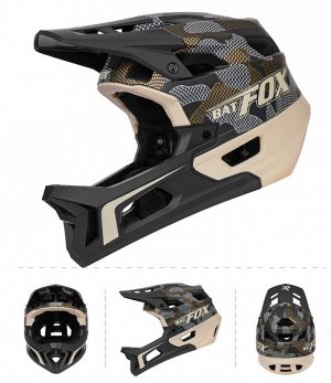 Велосипедный шлем BATFOX LA015-108-2 (M, Коричневый)
