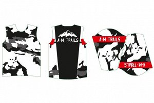 Джерси A. M. Trails Am021. Белый камуфляж