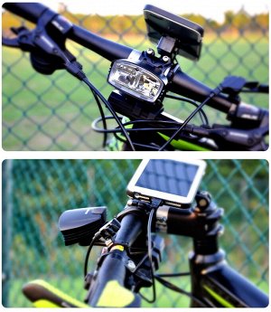 Велосипедный фонарь Easydo EL-1112. 550 люм