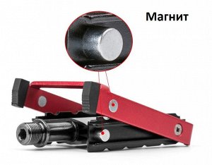 Педали велосипедные PROMEND PD-M72 с подножкой