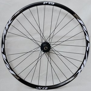 Задние велосипедное колесо PASAK P19. 26 дюймов. Черный-Коричневый