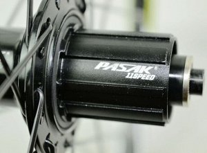 Комплект велосипедных колес PASAK HB08/P19. 27.5. Черный/Коричневый