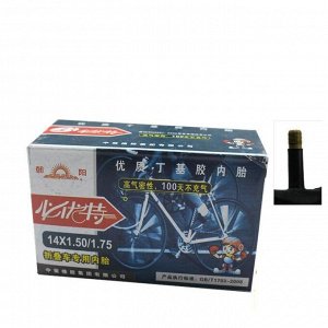 Велосипедная камера CHAOYANG 14.х1.5/1.75 A/V авто. ниппель
