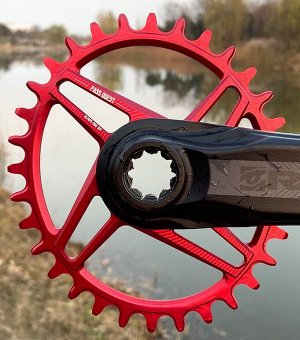 Звезда PASS QUEST для RACEFACE 3mm offset. овал. черный (30Т)