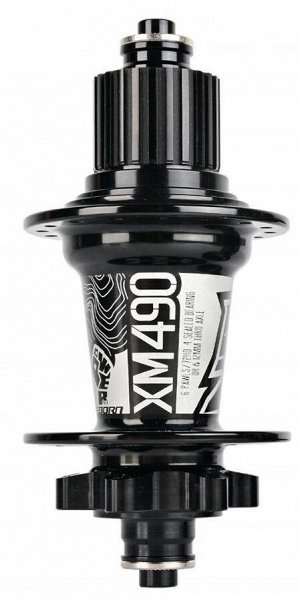 Втулка задняя Koozer XM490 Micro Spline 12 скоростей. 135*9QR. 32 отв. черный