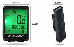 Велокомпьютер INBIKE IC321. беспроводной