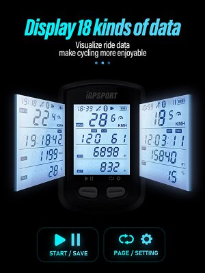 Велокомпьютер iGPSPORT iGS10S
