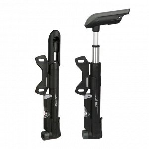 Насос GIYO GP-63CP, с манометром, 120psi (6атм), универсальный 2-х сторонний.