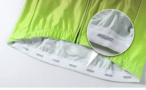 Велосипедное джерси ARSUXEO 855. салатовый