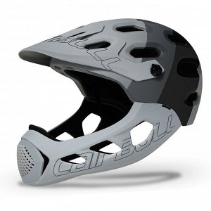 Велосипедный шлем Cairbull Allcross. 56-62см (Черный-Серый)