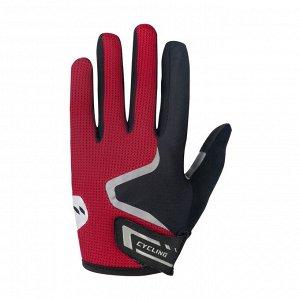 Велосипедные перчатки (Длинные пальцы) ROCKBROS SZ-S228-1. Красный