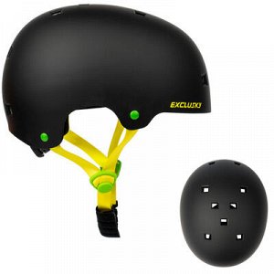 Велосипедный шлем EXCLUSKY HB-01 (котелок) (L, Салатовый)