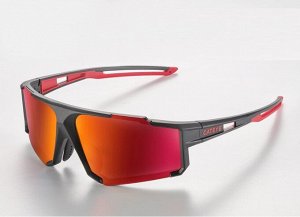 Велосипедные очки CATEYE ALL ROUNDER POLARIZED EYEWEAR  Ⅲ (Красный-Черный)