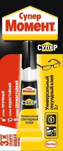 Клей "Супер Момент" 12*3г на мульти-карте
