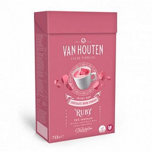 Шоколадный напиток Van Houten Ruby Chocolate Drink Powder 750г