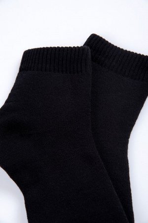 Мужские укороченные махровые носки