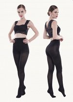 Колготки черные компрессионные (2 класс компр.) 3XL / арт. 310-11ч-3XL