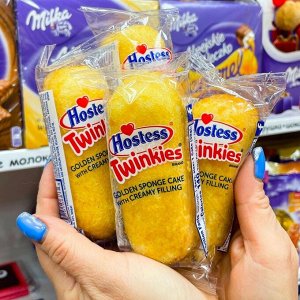 Hostess Twinkies 38g - Пирожное Твинкис со сливочным кремом