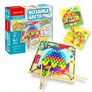 BONDIBON ВВ4866	Развивающая игра из дерева "Мозаика цвета"