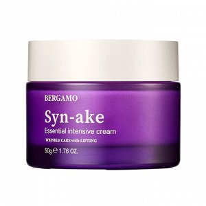 Bergamo Крем для лица с пептидами змеиного яда Cream Syn-Ake Essential Intensive, 50 гр