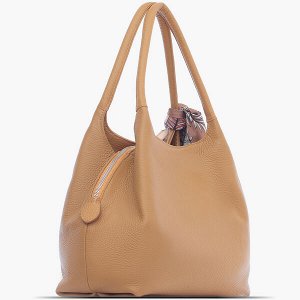 Женская кожаная сумка Richet 2395LN 258 Охра
