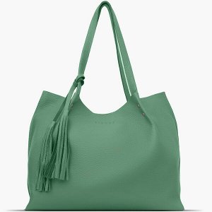 Женская кожаная сумка Richet 2055LN 268 зеленый