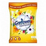 Стиральный порошок GrePower Тропический взрыв, 1кг/Китай