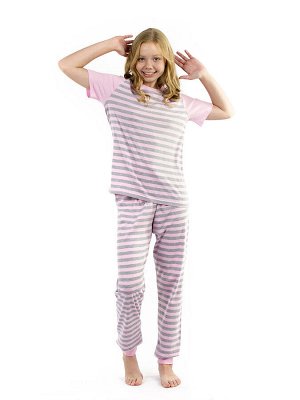 Пижама для девочек арт 11040-7