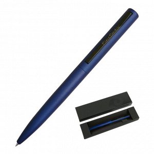 Ручка шариковая PIERRE CARDIN TECHNO, корпус пластик и алюминий, покрытие матовое, клип металлический, тёмно-синий