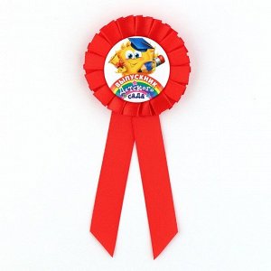 Значок - орден «Выпускник детского сада», d = 6,7 см