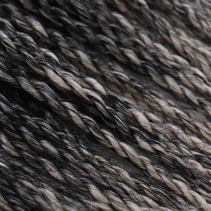 Сенегал твист, 55-60 см, 100 гр (CE), цвет тёмно-серый/светло-серый(#Т/Grey)