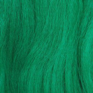 SOFT DREADS Канекалон однотонный, гофрированный, 60 см, 100 гр, цвет зелёный(#D-green)