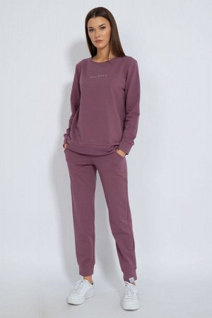 Костюм Костюм Kivviwear 41084109/05 пурпурно-серый 
Состав: Хлопок-92%; Эластан-8%;
Сезон: Осень-Зима
Рост: 170

Костюм женский спортивный BALANCE. Подойдет тем кто любит максимально натуральные ткан