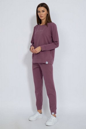 Костюм Костюм Kivviwear 41084109/05 пурпурно-серый 
Состав: Хлопок-92%; Эластан-8%;
Сезон: Осень-Зима
Рост: 170

Костюм женский спортивный BALANCE. Подойдет тем кто любит максимально натуральные ткан