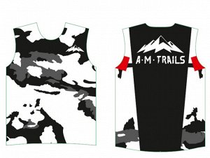 Джерси A. M. Trails Am021. Белый камуфляж