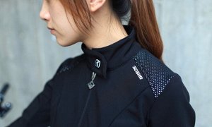 Зимняя Женская велосипедная куртка Soomom Hongxiu.черный