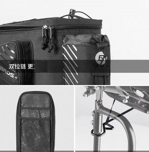 Велосипедная сумка на багажник Rockbros A9-BK