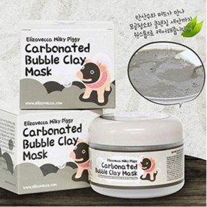 Elizavecca Очищающая глиняно-пузырьковая маска Milky Piggy Carbonated Bubble Clay Mask, 100 гр
