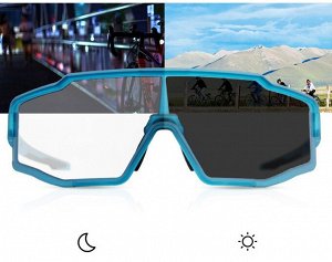 Велосипедные очки ROCKBROS SP225AK. PHOTOCHROMIC. Черный