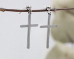 Серьги из стали