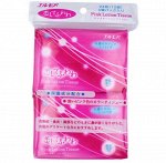 &quot;Kami Shodji&quot; &quot;ELLEMOI&quot; &quot;Pink Lotion Tissues&quot; Бумажные розовые двухслойные салфетки (платочки) с коэнзимом Q10, 12 шт,  4 пачки в 1упаковке