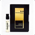 MANCERA VOYAGE EN ARABIE GOLD INTENSIVE AOUD unisex vial  2ml edp парфюмерная вода  унисекс