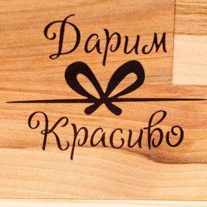 Набор досок разделочных «Гайка», в кассете, 38x22x1.8 см, 34x20x1.8 см, 30x18x1.8 см