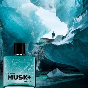 Туалетная вода Musk Freeze+ для него, 75 мл