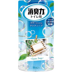 Жидкий ароматизатор  для туалета "SHOSHURIKI" (Нежное мыло) 400 мл / 18