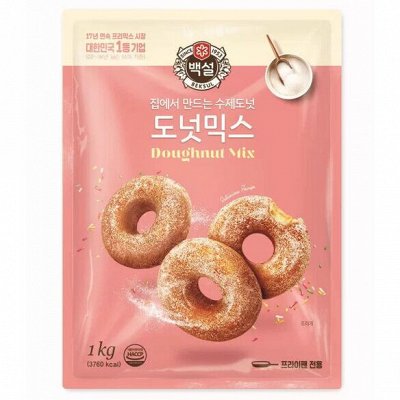 Продукты питания от известных производителей Южной Кореи — Сухая смесь для приготовления пончиков / блинов / хоткейков