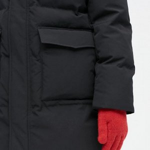 UNIQLO - удлиненное пуховое детское пальто 09 BLACK