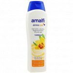 AMALFI гель для ванн и душа Ванильный &quot;Vanilla&quot; для всех типов кожи 750мл